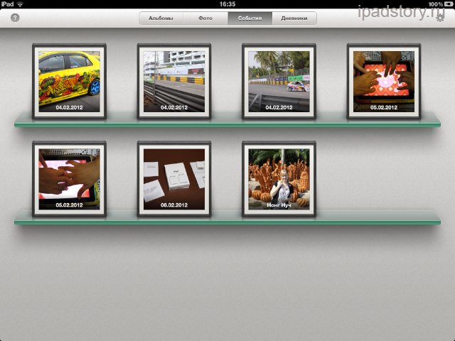 iPhoto на iPad