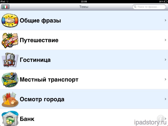руссо - туристо iPad